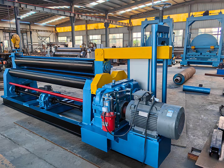 3 Roller Sheet Metal Plate Rolling Machine